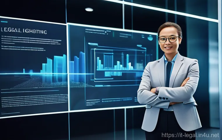 법률 자문가의 실무적 접근법 - **Prompt 1: The Modern Legal Strategist**
    A dynamic, professional legal consultant, appearing co...