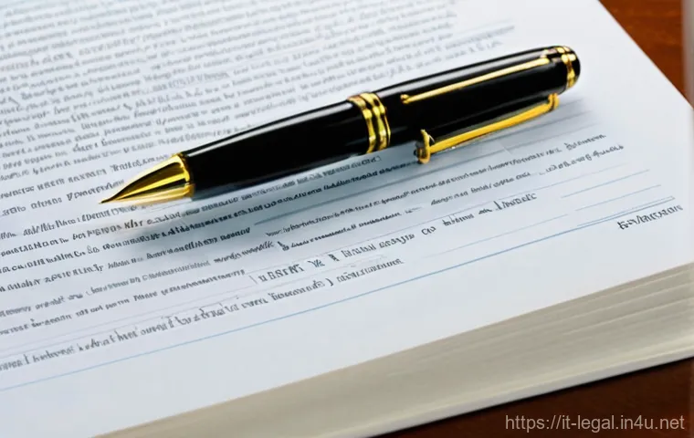 법률자문가의 법률서식 작성법 - **Prompt 1: "The Architect of Clarity"**
    A highly detailed, realistic illustration of a focused ...