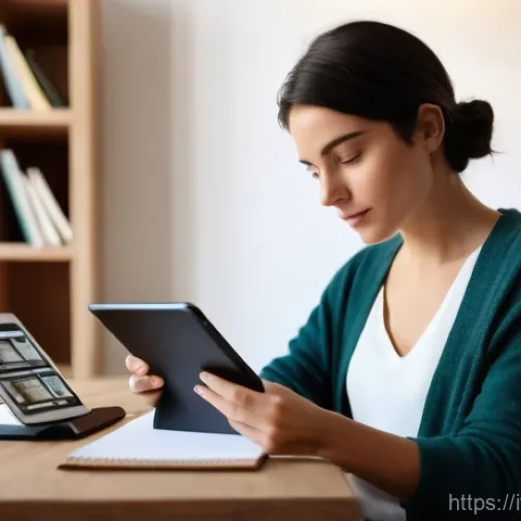 법률 실무 교육 - **Digital Contract Scrutiny**
    A young adult woman in her late 20s, with short, stylish dark hair...