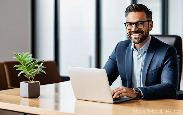 법률 자문가의 직무 역량 강화 - **Prompt:** A compassionate Italian female lawyer, dressed in professional business attire, leaning ...