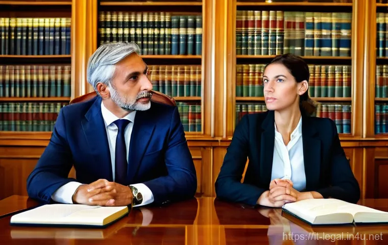 법률자문가로서의 성공적인 커리어 - **"Navigating the Future of Italian Law"**: An Italian female lawyer in her late 30s, dressed in a s...