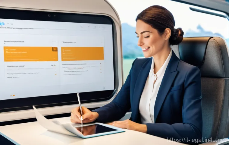 법률 자문가의 일과 삶 균형 유지법 - **Prompt:** A dynamic diptych image illustrating a lawyer's transformation from burnout to serene we...