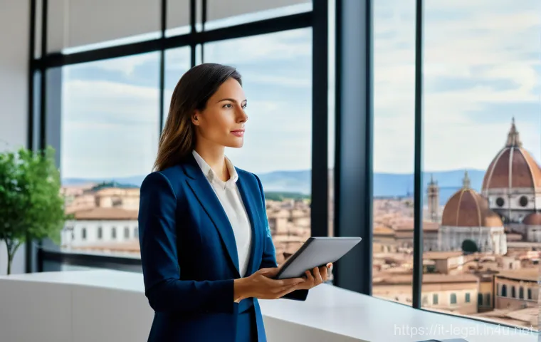 법률 자문가의 직무 분석 체크리스트 - **Prompt 1: The Strategic Legal Architect**
    "A confident and sophisticated Italian female lawyer...