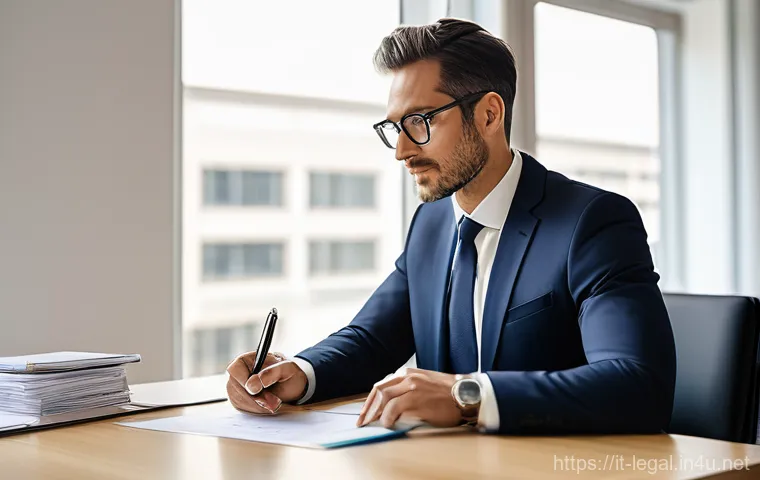 법률 자문가의 법적 문서 검토 - Prompt 1: Serene Clarity and Understanding**