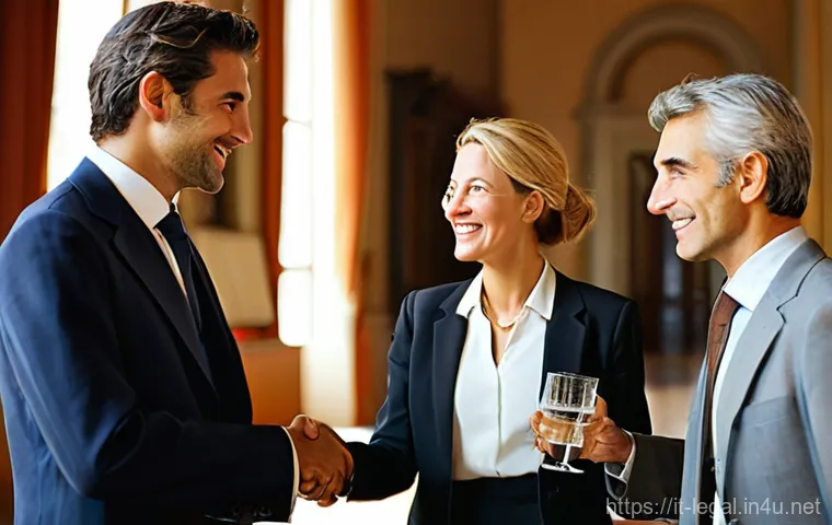 법률 자문가의 이직 전략 - **Prompt 2: AI-Assisted Legal Research**
    "An experienced Italian male lawyer in his late 40s, we...