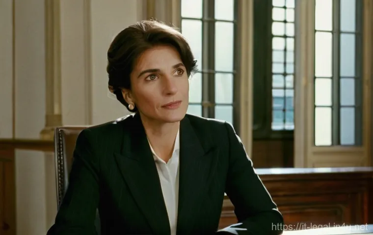 법률 자문가 커뮤니케이션 능력 - **Prompt 1: L'Arte dell'Ascolto Attivo e l'Empatia**
    "A candid, cinematic shot inside a warm and...