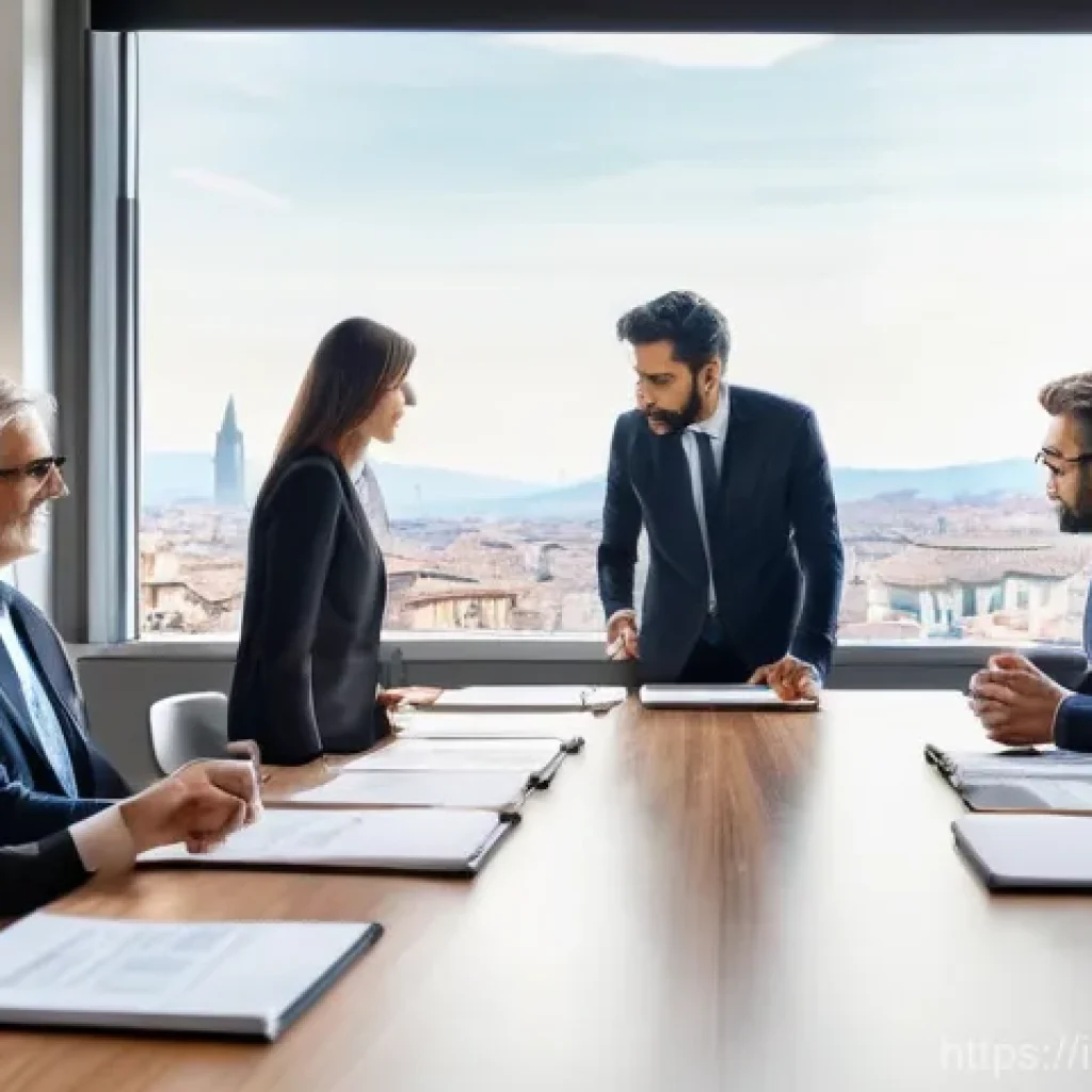 법률 자문가의 팀워크 관리 - Collaborative Brainstorming in a Modern Italian Law Firm**

> A vibrant and diverse team of professi...