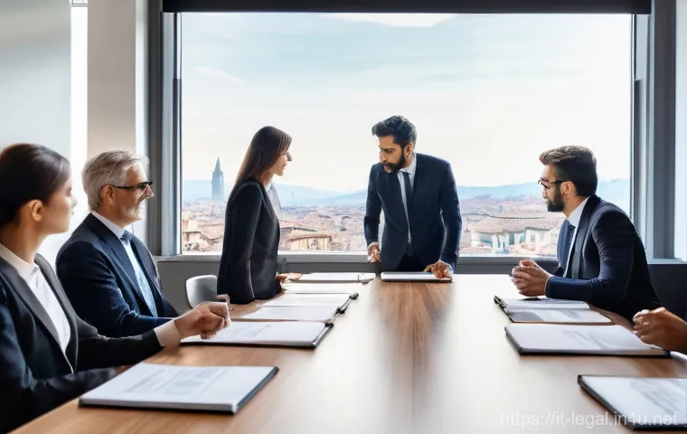 법률 자문가의 팀워크 관리 - Collaborative Brainstorming in a Modern Italian Law Firm**

> A vibrant and diverse team of professi...