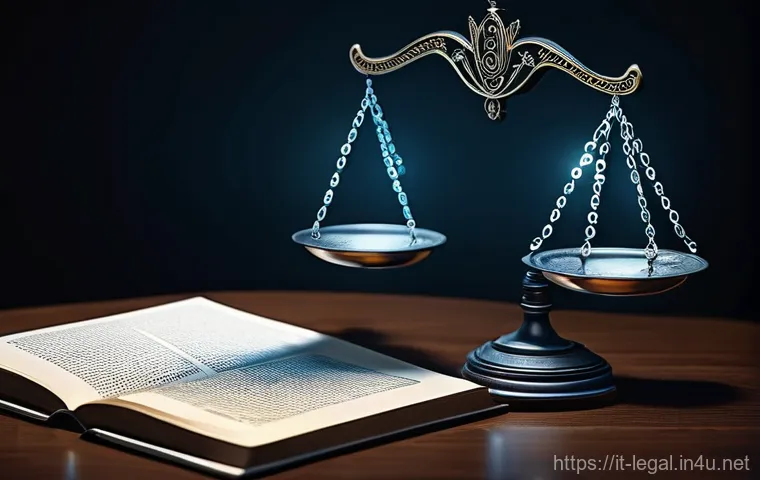 법률 자문가의 법적 상담 사례 공유 - **Shielding Digital Treasure**
    A diverse adult (male or female, wearing everyday stylish clothin...