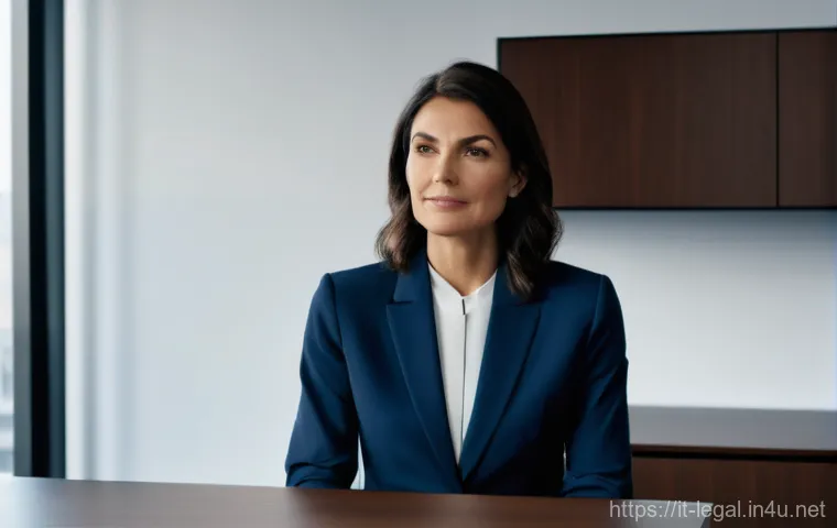 법률자문가의 직무 발전 - **Image Prompt 1: The Agile AI-Powered Legal Strategist**
    A sophisticated, high-resolution photo...